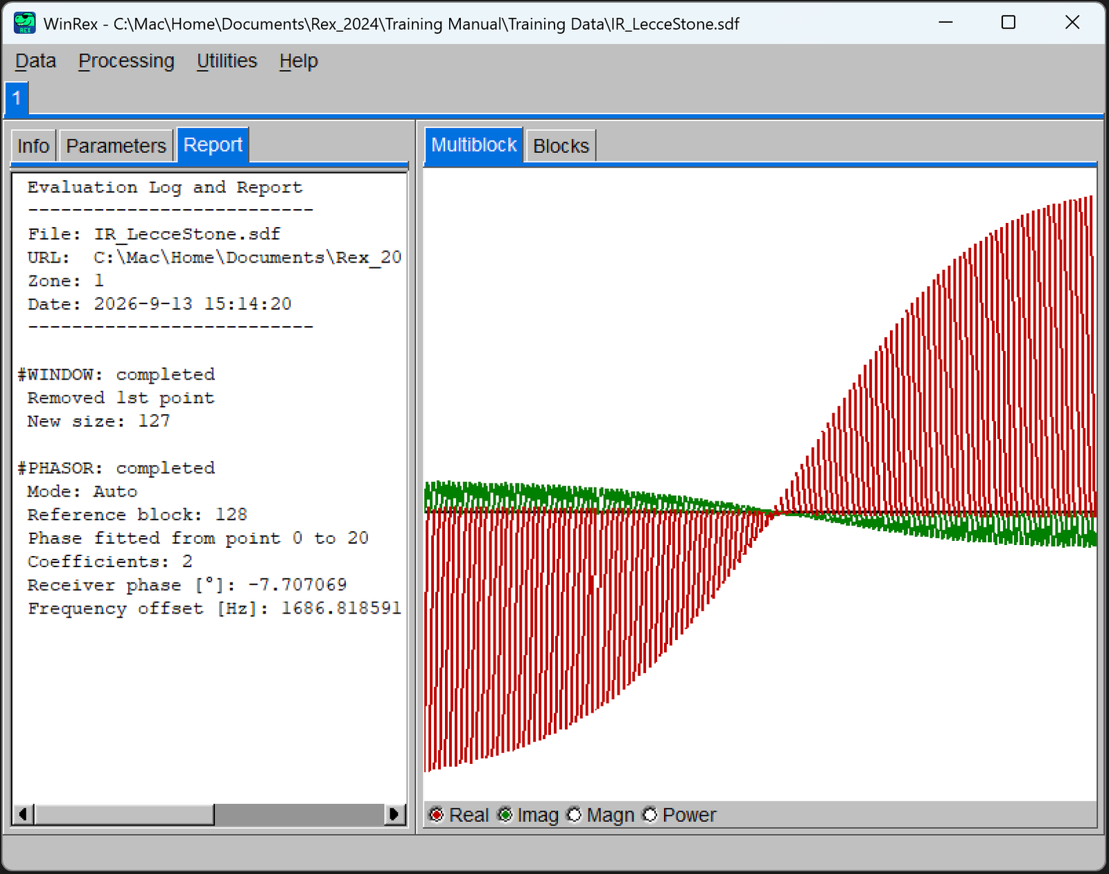 REX processing